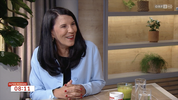 Bettina Schützhofer im ORF Guten Morgen Österreich Gespräch