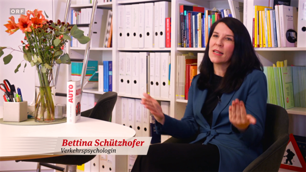 Bettina Schützhofer im ORF Autofocus Interview Drei Varianten_ein Antrieb