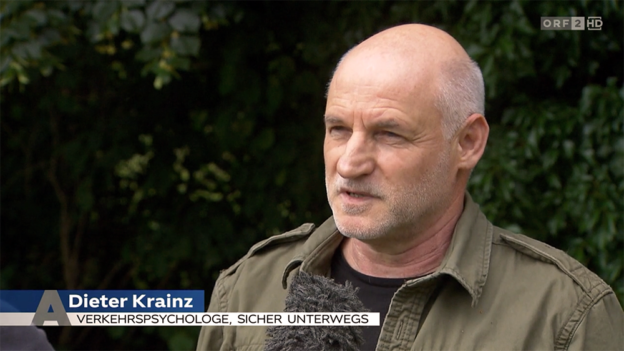Dieter Krainz im Aktuell nach fünf-Interview zum Thema Alkoholisierung