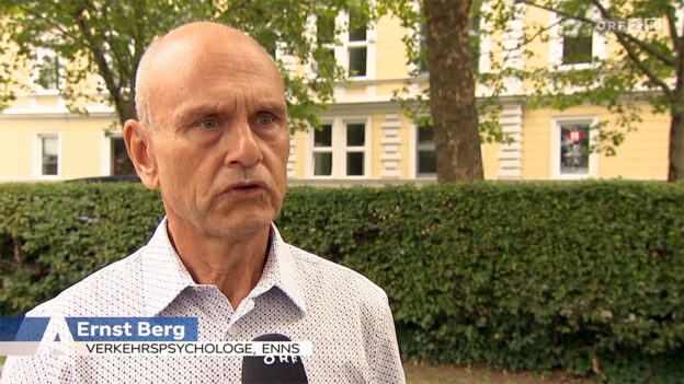 Ernst Berg im ORF Aktuell nach fünf und OÖ heute Interview zu erstmals einheitliche Verkehrsstrafen in Österreich