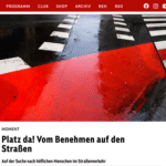 „Platz da! Vom Benehmen auf den Straßen“ – Ö1-Sendung mit Verkehrspsychologe Stefan Riegler