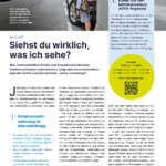 Die App "Siehst du wirklich, was ich sehe" wird in "Alle!Achtung! Das Sicherheitsmagazin der AUVA" vorgestellt